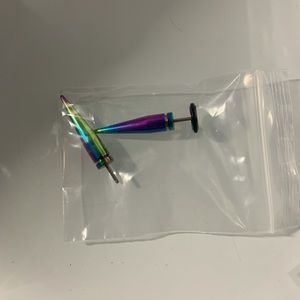 Fake faux gauges rainbow